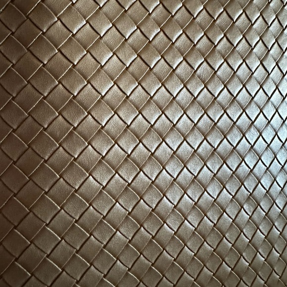 Virginia Wolf Gold Woven Clutch - Picture 5 of 7